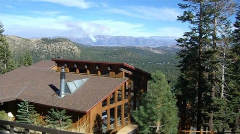 View from living room and master bedroom