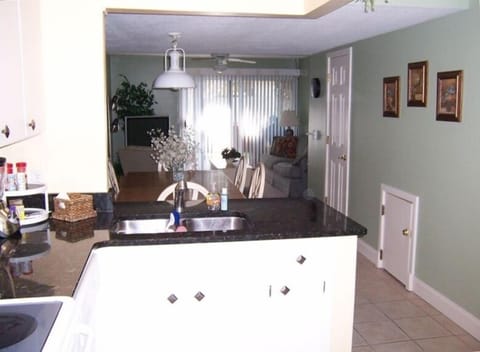 First floor view from kitchen...