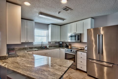 Remodeled kitchen