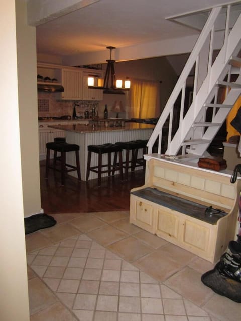 Foyer at the front door.