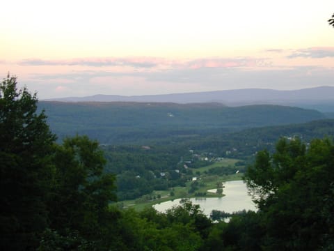 Summer view from the main floor.