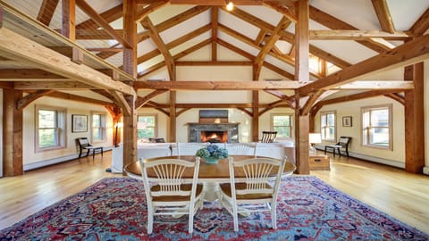 Sitting Room with fireplace