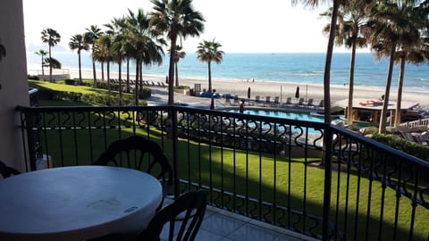 Balcony of condo
