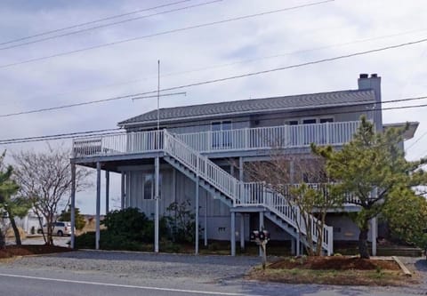 View of the house from the street.  Plenty of off-street parking.  