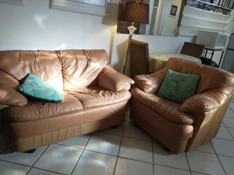 love seat and chair