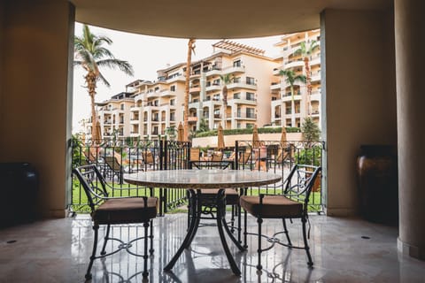 enjoy the large patio 