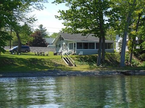 Easy Livin' Cottage viewed from Seneca Lake.