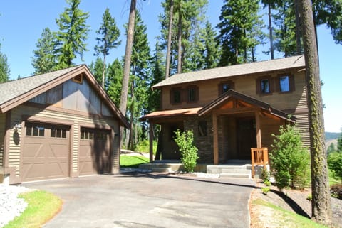 Front view of house