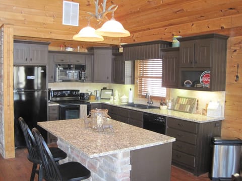 Kitchen with Island Seating