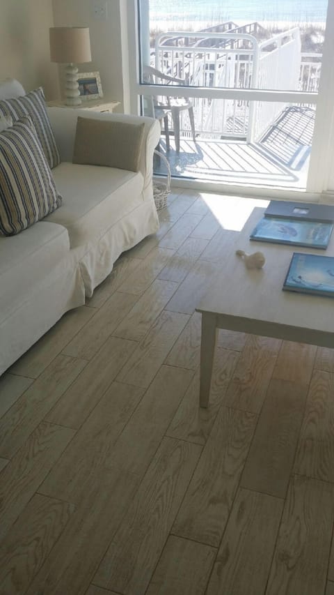 New tile in living room