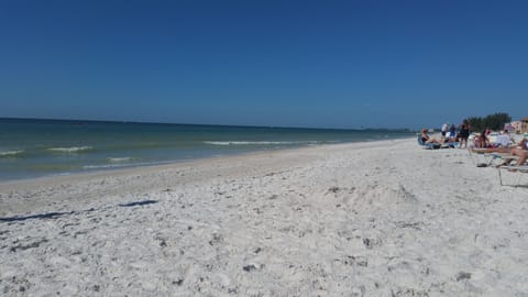 Short walk to the white sandy beaches