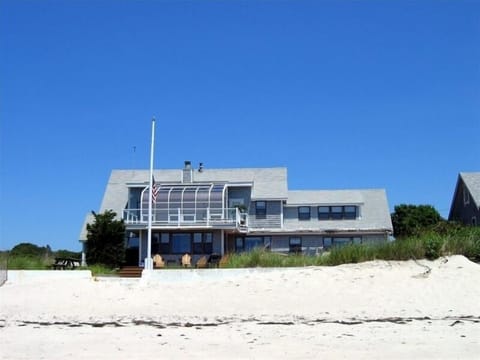 The beach is an extension of your backyard! Deck, lawn, sand, ocean! 