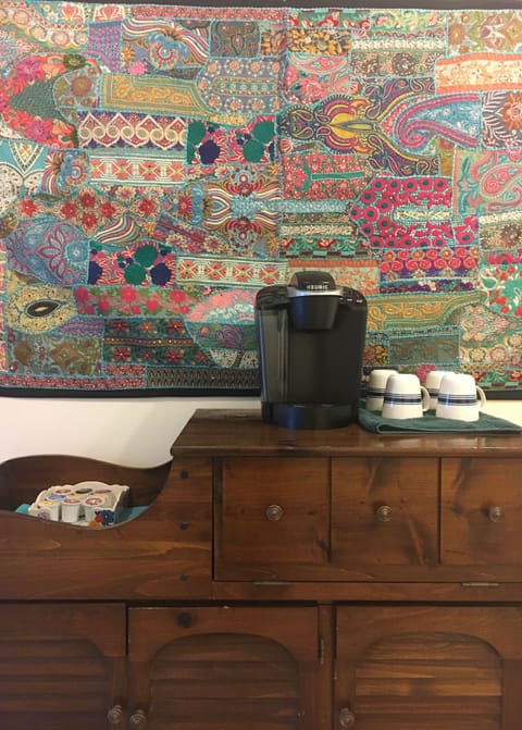 Downstairs: Coffee Station