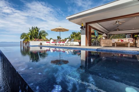 View Infinity Pool to Living Room
