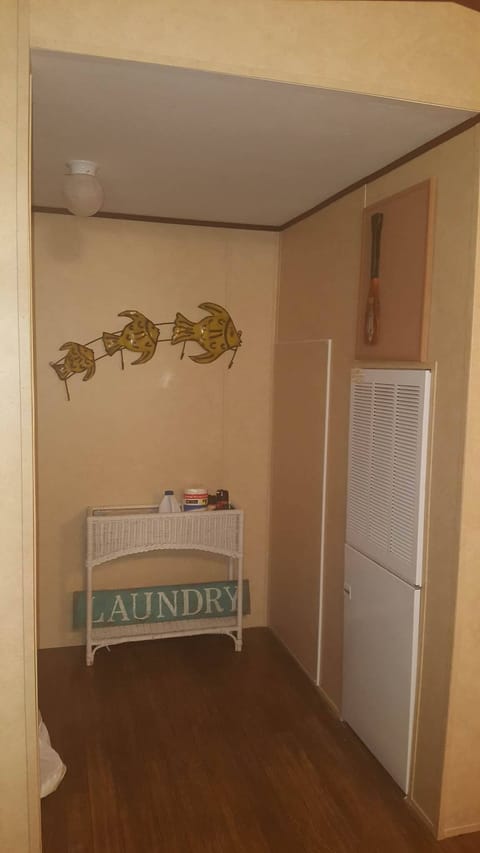 Future laundry room.  No washer and dryer at this time.

