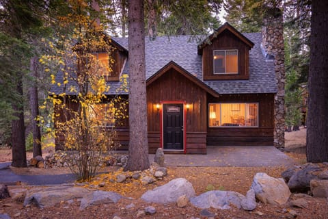 Nestled in a friendly Tahoe neighborhood, this cute cabin offers cozy living spaces making it the ideal home base for your adventures