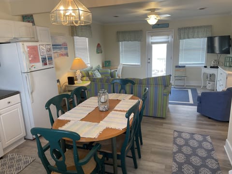 Large eat in kitchen table area.