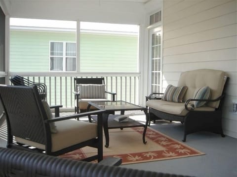 Porch off of Master Bedroom 