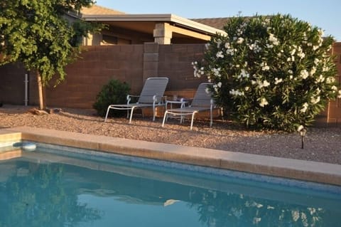 These chairs were purchased and delivered at the request of one of our guests. We want to help make your stay enjoyable. Something missing? Let us know!