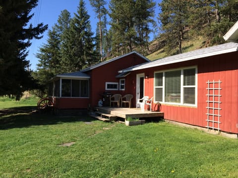 The house has new windows and blinds.