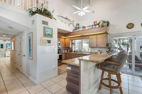 Kitchen counter area