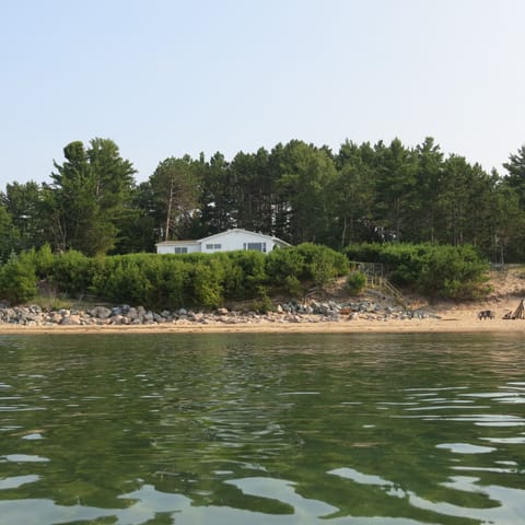 Swimmers View of Cottage