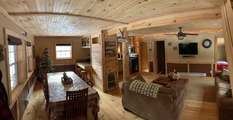 Dining room and Living room 
