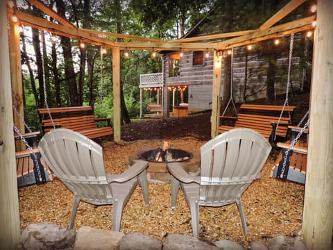 Magical Swing Fire Pit