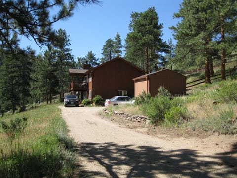 Driveway onto property