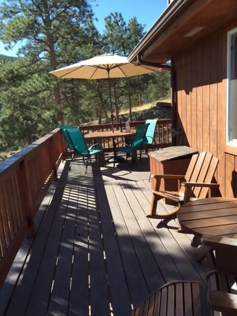 Front deck facing south