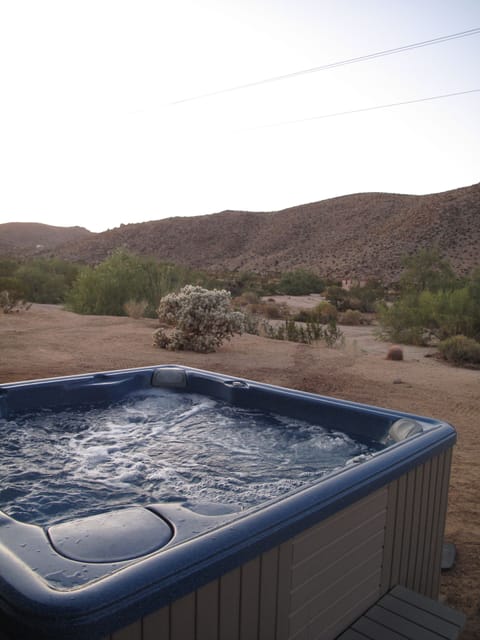 Hot tub views to the South
