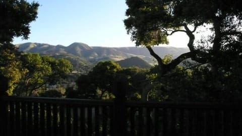 Sunrise, Treehouse deck view.