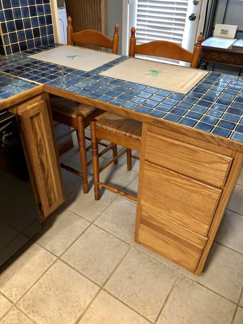 Seating for 2 at the bar