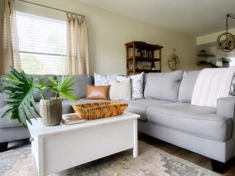 Sectional to fit the whole family! 