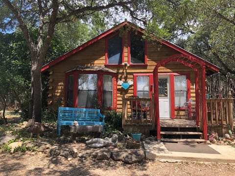 has fenced yard for doggie