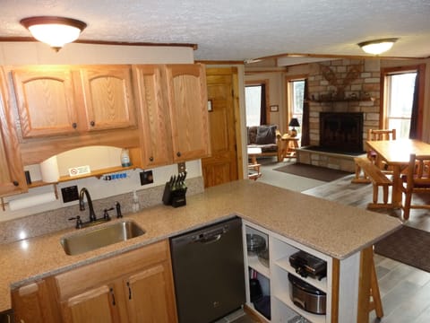 Kitchen With All New Appliances