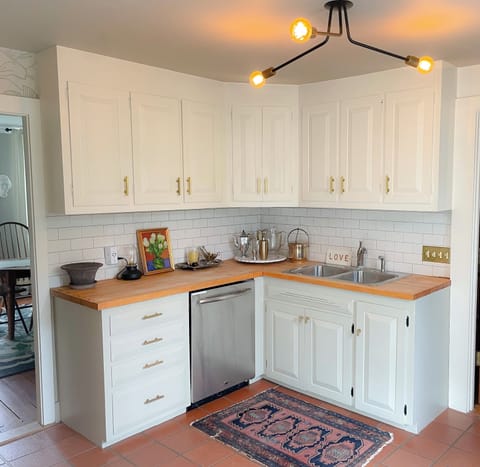 Butler's Pantry with Bar Accessories and second refrigerator 