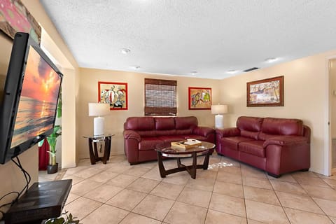 Living area in Capt. America Unit