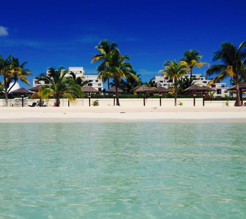 Coral Beach. No rocks and easy access into water!