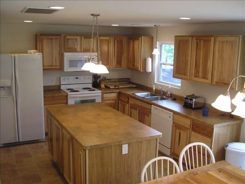 Kitchen with huge island