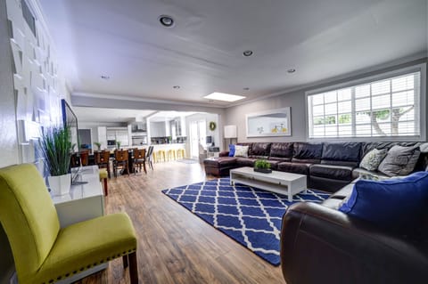 Great room is over 800 square feet...space for the whole family!