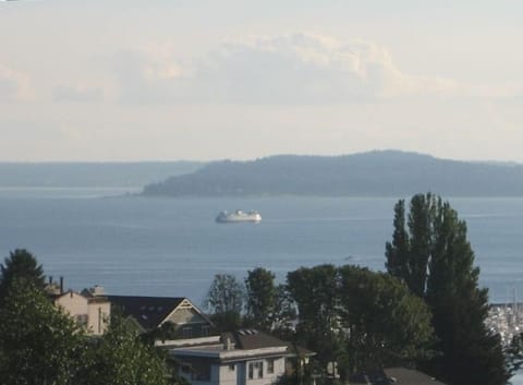 View from upstairs deck