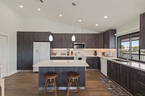 Eat in Kitchen 
with family booth 