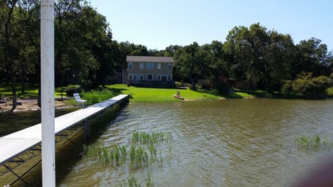 View of house from boat dock