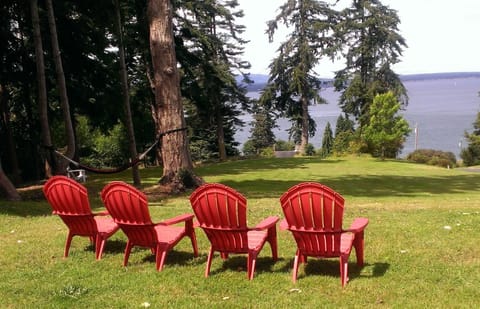 Relax with a view of Admiralty Inlet.
