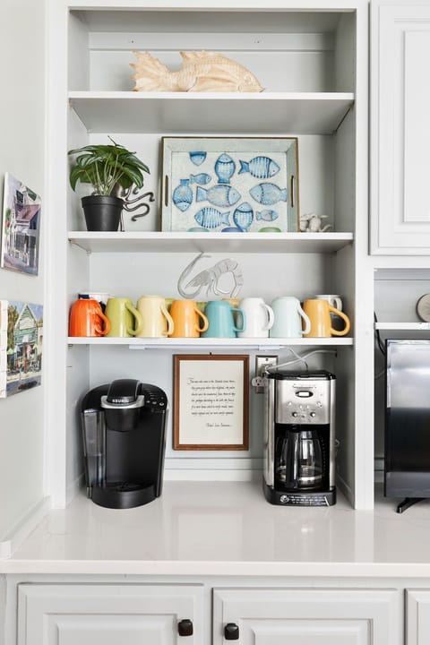 Coffee Station- Keurig &12 cup drip. Not pictured: 30 cup brew for large brews.
