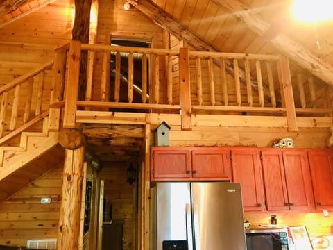 LOFT AT TOP OF STAIRS