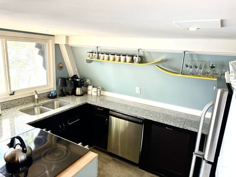 Kitchen with full size appliances