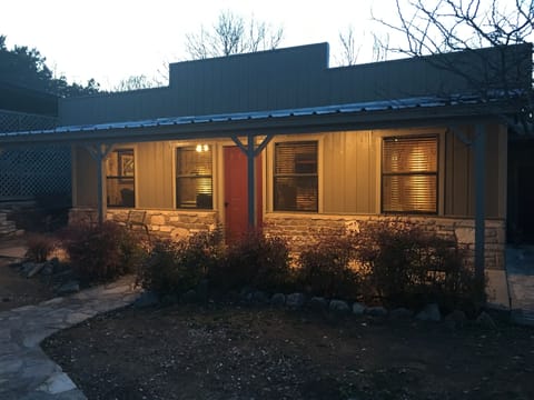 Front of "The Cottage" taken last winter