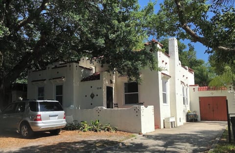 Historic home next to waterfront park.